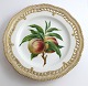 Royal Copenhagen Flora Danica, fruit plate. Lunch plate with open-work border. 
Design # 429/3554. Diameter 23 cm. (1 quality).