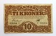 Denmark. Banknote 10 kr 1943 T
