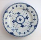 Royal Copenhagen. Blue fluted, half lace. Dinner plate. Model 571. Diameter 25.5 cm. (1 quality)