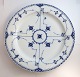Royal Copenhagen. Blue Fluted Half Lace. Round serving dish. Model 540. Diameter 35 cm. (1 quality). Produced before 1923