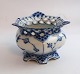 Royal Copenhagen. Blue fluted, full lace. Sugar Bowl. Model 1113. (1 quality). Height 8,5 cm.