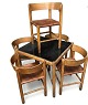 Vintage Mogens Lassen Corner Chairs with matching table.More chairs and tables are available.Price:Chairs 3000krTables 5000kr.Delivery:Jutland/Funen 500kr(monthly)Zealand 300kr(weekly)
