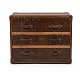Beautiful Steamer Trunk in heavy leather. Excellent condition.H 80cmW 98cmD 48 cmDelivery:Jutland/Funen 500kr(Monthly)Zealand 300kr(weekly)