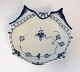 Royal Copenhagen. Blue fluted, full lace. Pickle dish. Model 1075. Width 19 cm. (1 quality). Produced before 1923.