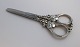 Cohr. Grape scissors sterling (925). Length 13.8 cm.