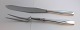 Hans Hansen. Sterling silver (925). Charlotte. Carving set. Length 30 cm.