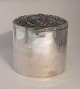 J. Holm. Silver box (830). Height 14 cm. Produced in 1920.